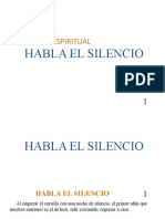 Lectura Espiritual Habla El Silencio