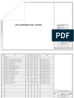 Level Instrument Study - Utilities: Hindustan Urvarak and Rasayan Limited Barauni & Sindri