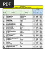 Midterm Exam Schedule