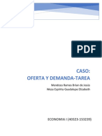 Caso Oferta y Demanda, Mendoza Ramos y Meza Espíritu