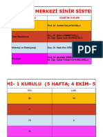 Dönem III Kurul Programlari 2021-2022