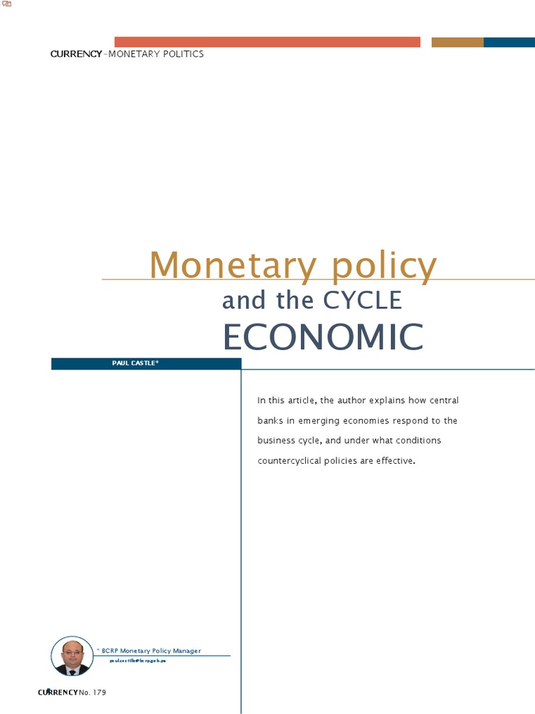Monetary Policy and The Cycle Economic | PDF | Monetary Policy | Inflation