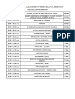 CRONOGRAMA DE SABADO 05 DE NOVIEMBRE EMANUEL II
