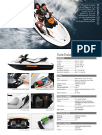 2010 Sea-Doo GTI Motomarine - SPEC SHEET - Francais
