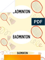 TOPIC 1-TOPIC 3 Badminton