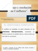 Manejo y Resolución de Conflictos