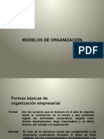 1.2 Modelos de Organización