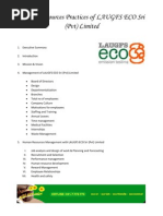Human Resources Practices of LAUGFS ECO Sri