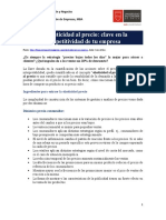 Caso 3. La Elasticidad Al Precio, Clave en La Competitividad de Tu Empresa