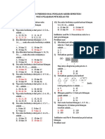 Kisi Dan Prediksi Soal MTK Viii