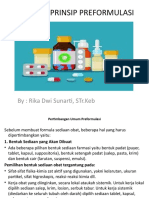 Pertemuan Iv Prinsip - Prinsip Preformulasi