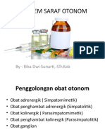 Pertemuan Viii Obat Sistem Saraf Otonom