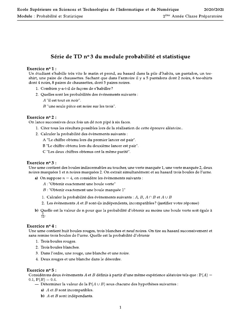 TD 03 | PDF