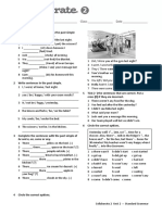 COL - TRB 2 - Standard - Grammar Unit 2 - Without Answers