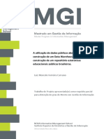 Construção de repositório de dados educacionais públicos brasileiros