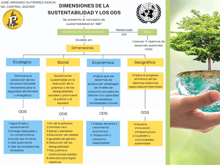 Dimensiones de la Sustentabilidad y ODS | PDF | Sustentabilidad | Economias