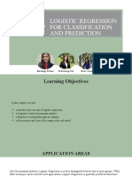 Chapter 12 - Logistic Regression For Classification and Prediction