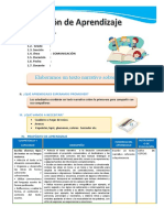 D3 A2 SESION COM - Elaboramos Un Texto Narrativo Sobre La Primavera