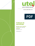 Filosofía Del Coaching - Evidencia 2 - P