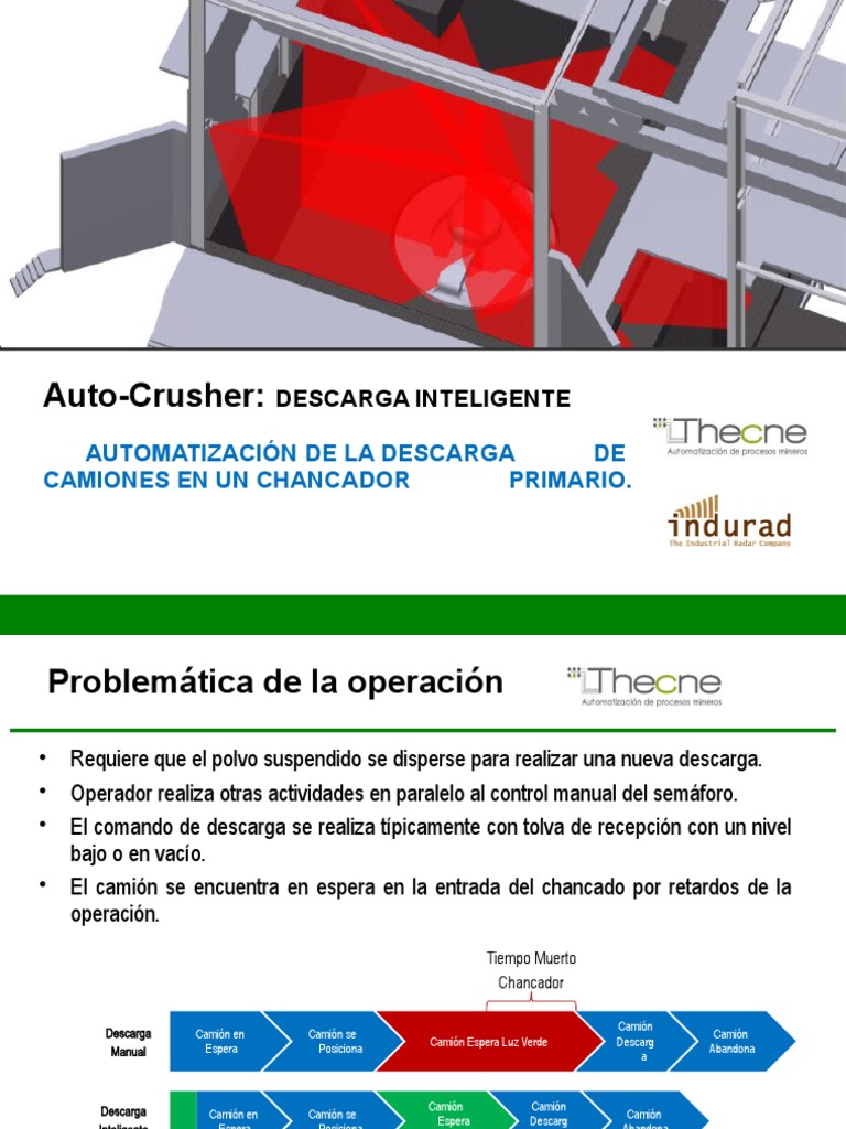 Auto-Crusher Descarga Inteligente | PDF | Medición | Semáforo
