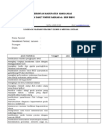 Contoh Logbook PK 2 Medikal Bedah