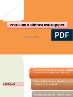 Kalibrasi Mikropipet (P)