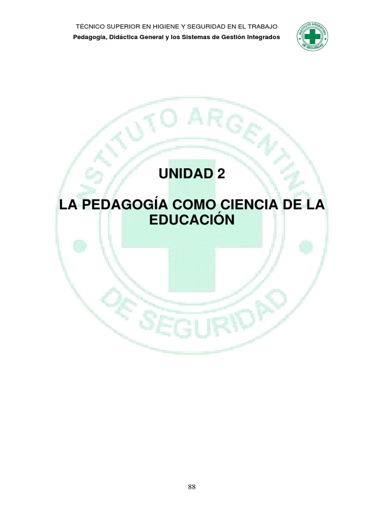 Manual de Pedagogia 2o Parte | PDF | Pedagogía | Science