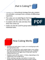 Cubing Strategy Examples