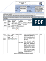 Planificación 3ra Unidad Primero Bgu 2022