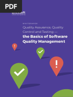 Quality Assurance Quality Control and Testing Whitepaper