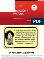 Dicción y Oratoria. Clase 9-3er Chorte