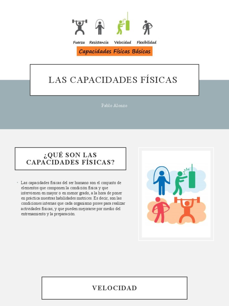 Capacidades Fisicas | PDF | Flexibilidad (anatomía) | Fuerza