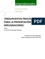 Presupuestos Procesales