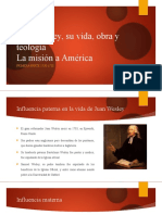 Juan Wesley, Su Vida, Obra