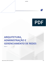 Arquitetura, Administração e Gerenciamento de Redes