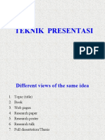 Teknik Presentasi