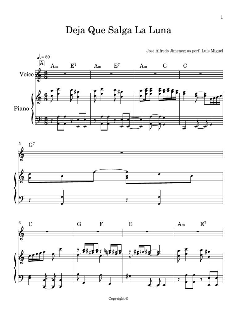 Deja Que Salga La Luna PDF