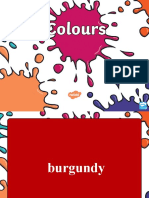 Color Wheel: Burgundy to Black