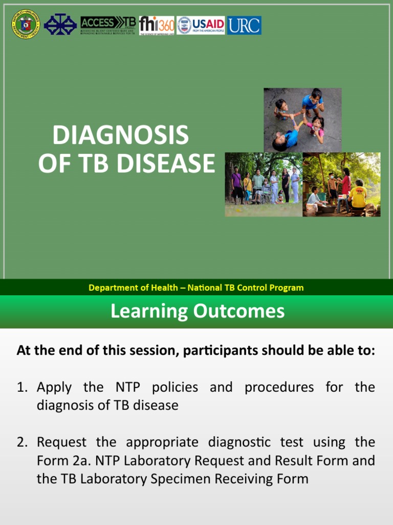 NTP MOP 6th Ed Module 4 Diagnosis of Tuberculosis 10.20.20 PDF