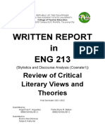 Written Report Sample 1 1