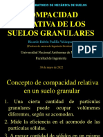 RRPV Compacidad Relativa de Los Suelos Granulares