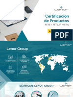 Certificacion de Productos