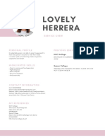Lovely Herrera: Service Crew