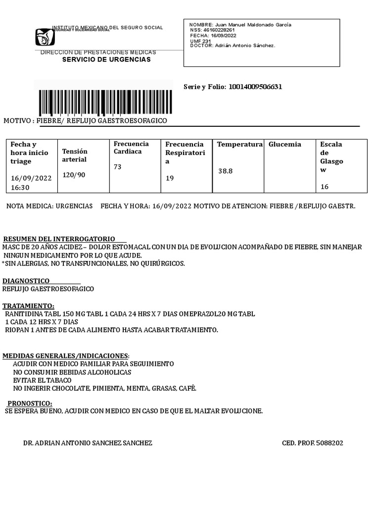 Receta jmmg 2 pdf