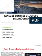 Grupo - Panel de Control Del Grupo Electrogeno