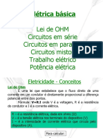 09circuitos em Série - Paralelo - Mistos - Lei de Ohm