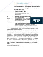 Carta Multiple N°000-2021 - Comunico Reinicio de Ejcucion de Obra Congoly Contratista