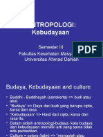 Antropologi Kebudayaan