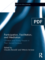 Participation, Facilitation, and Mediation. Children and Young People in Their Social Context (Introducción)