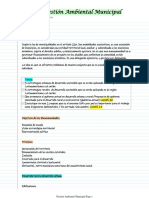 II Parcial Gestión Ambiental Municipal